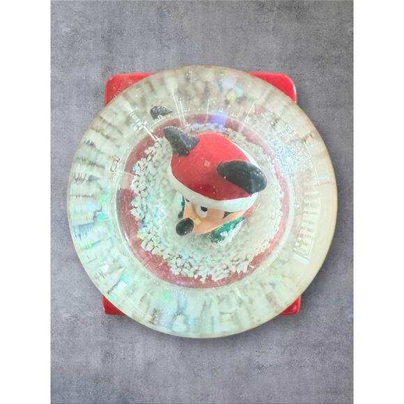 Disney JC Penney Christmas Mini Snow Globe Mickey Mouse 2003 2.5 in x 2 in - Picture 6 of 6